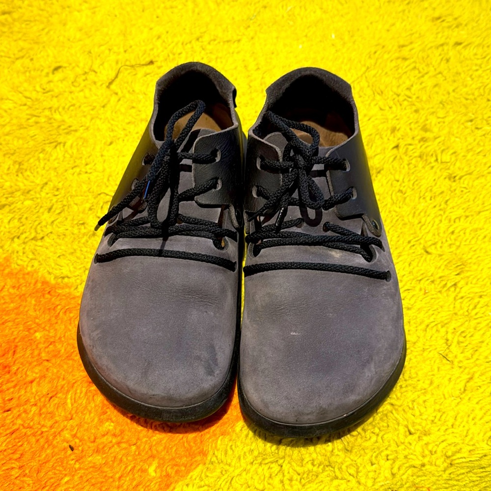 Birkenstock Montana Oiled Leather Shoes size 36 excellent condition